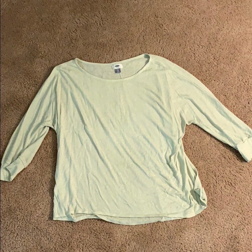 Old Navy Light Green Shirt